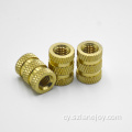 Mewnosod Pres Knurled Threaded OEM Cnau